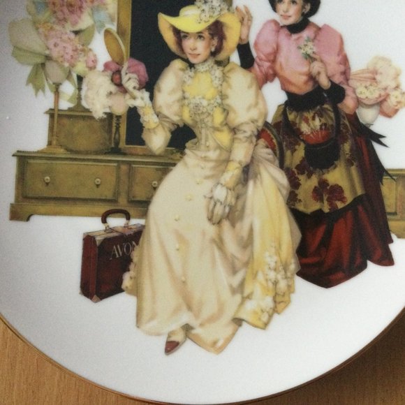 AVON president's club award collector plates "Success" 2005-2006 8.5" - Picture 4 of 6